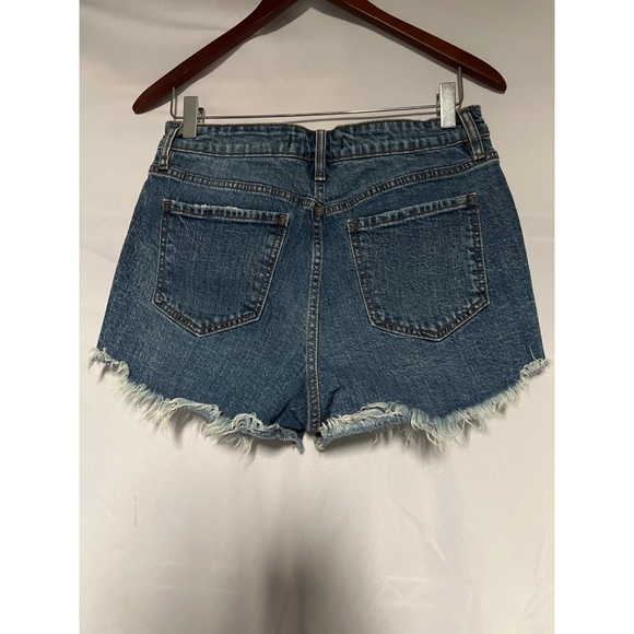 Eunina Denim Distressed Women Shorts - Picture 2 of 4